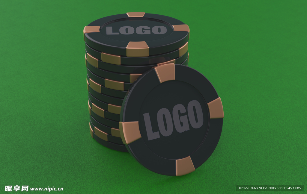 logo样机图片