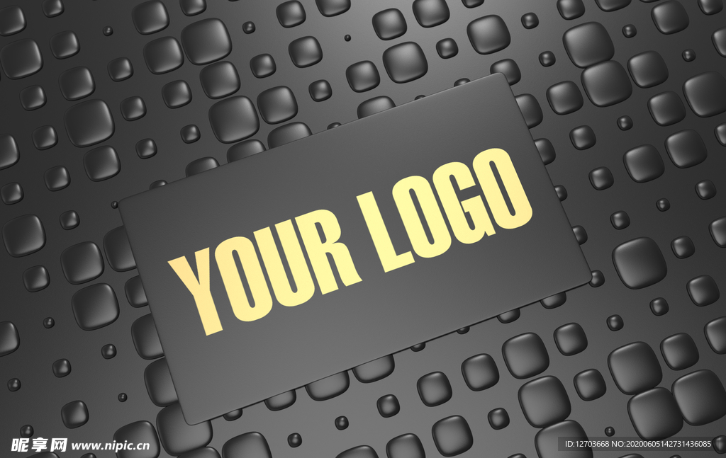 logo样机图片