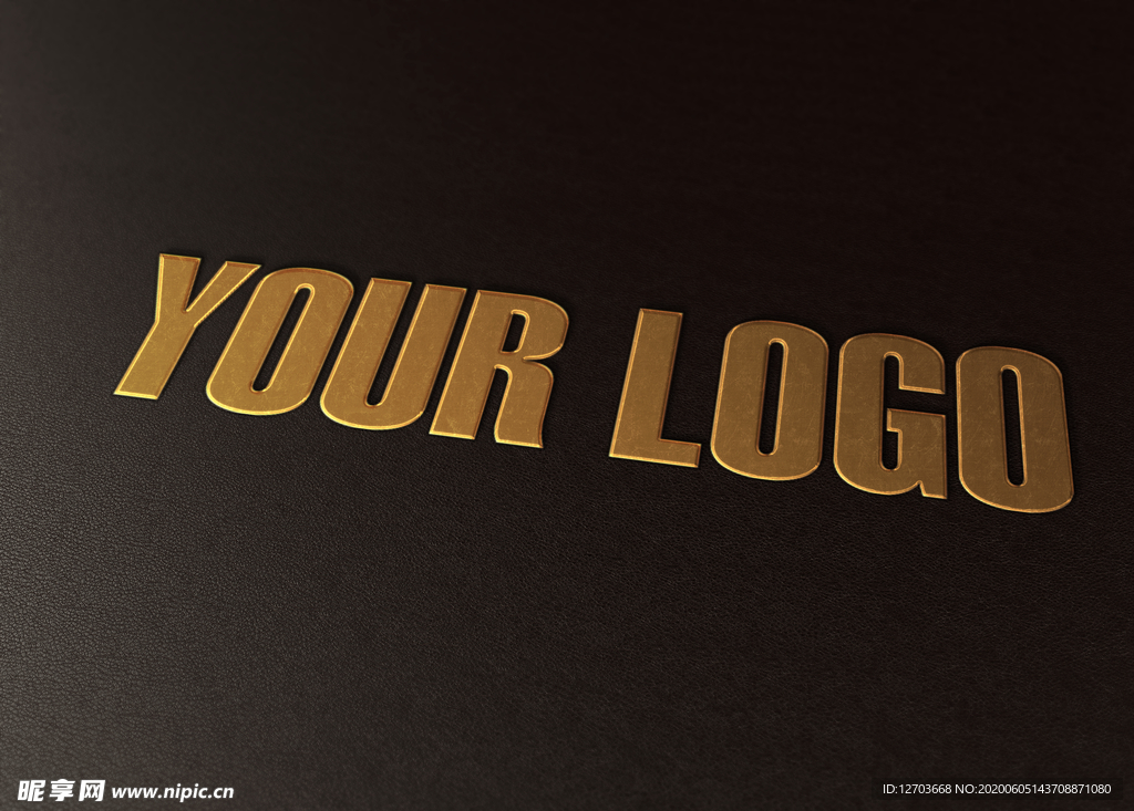 logo样机图片