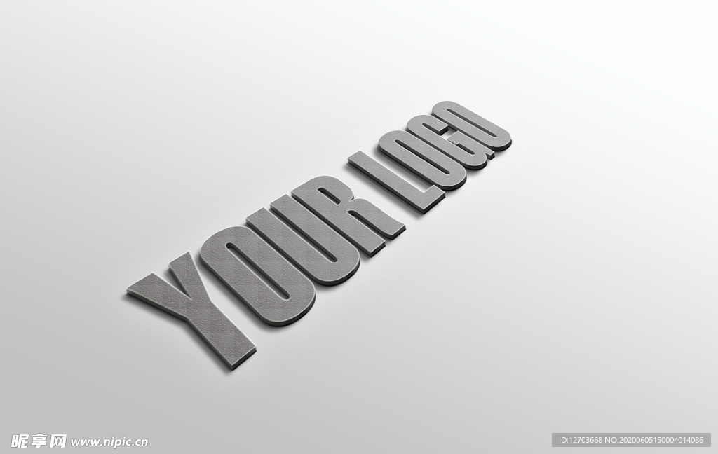logo样机图片
