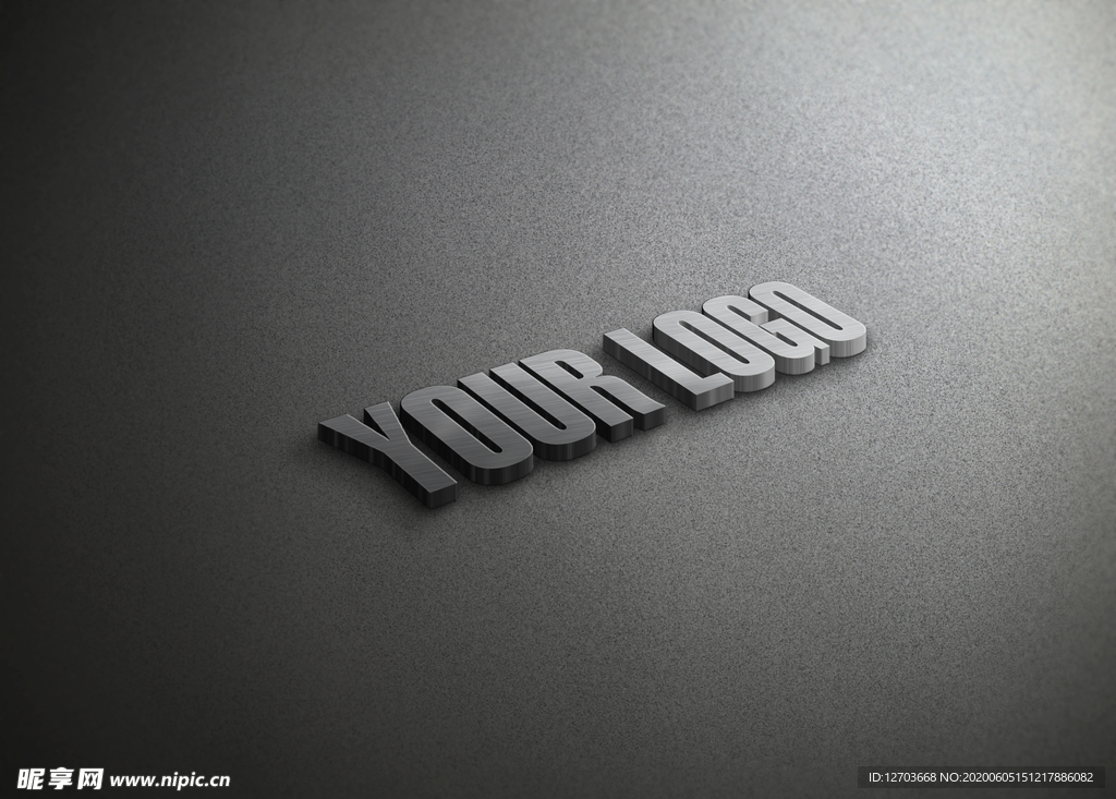logo样机图片