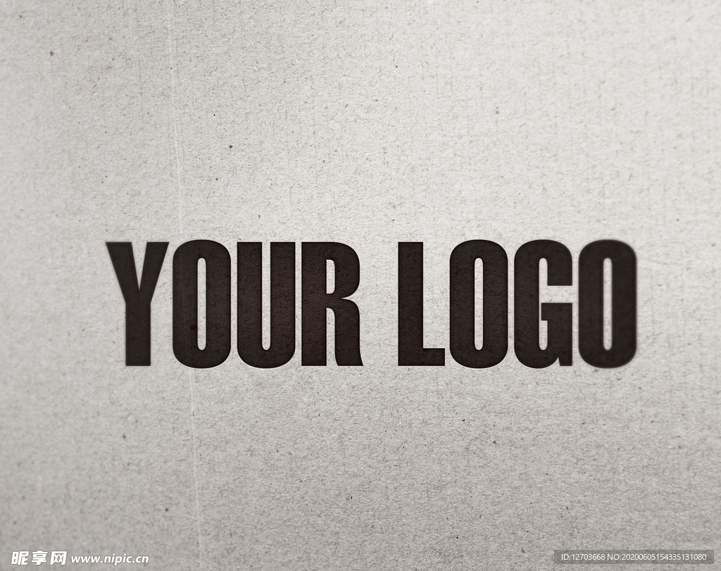logo样机图片
