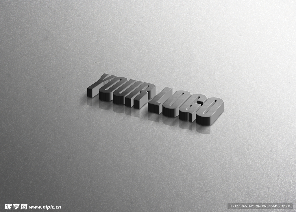 logo样机图片
