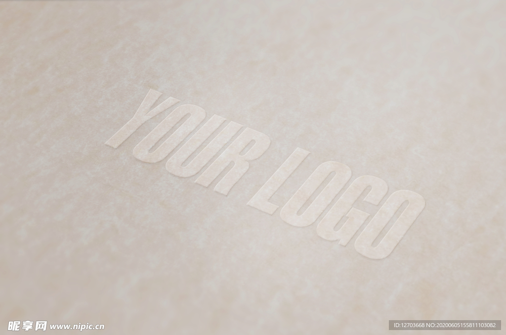 logo样机图片