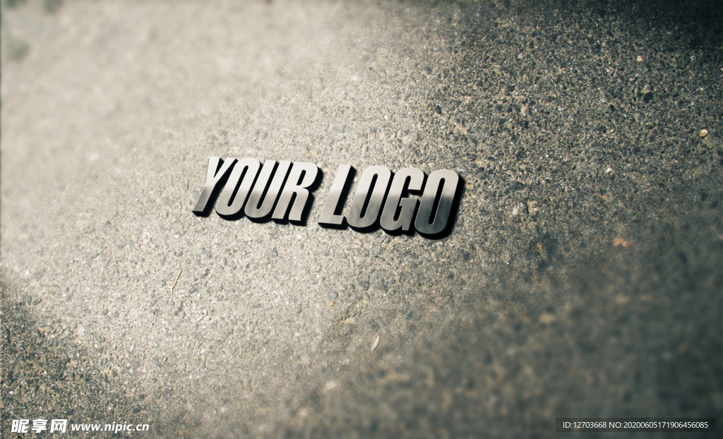 logo样机图片