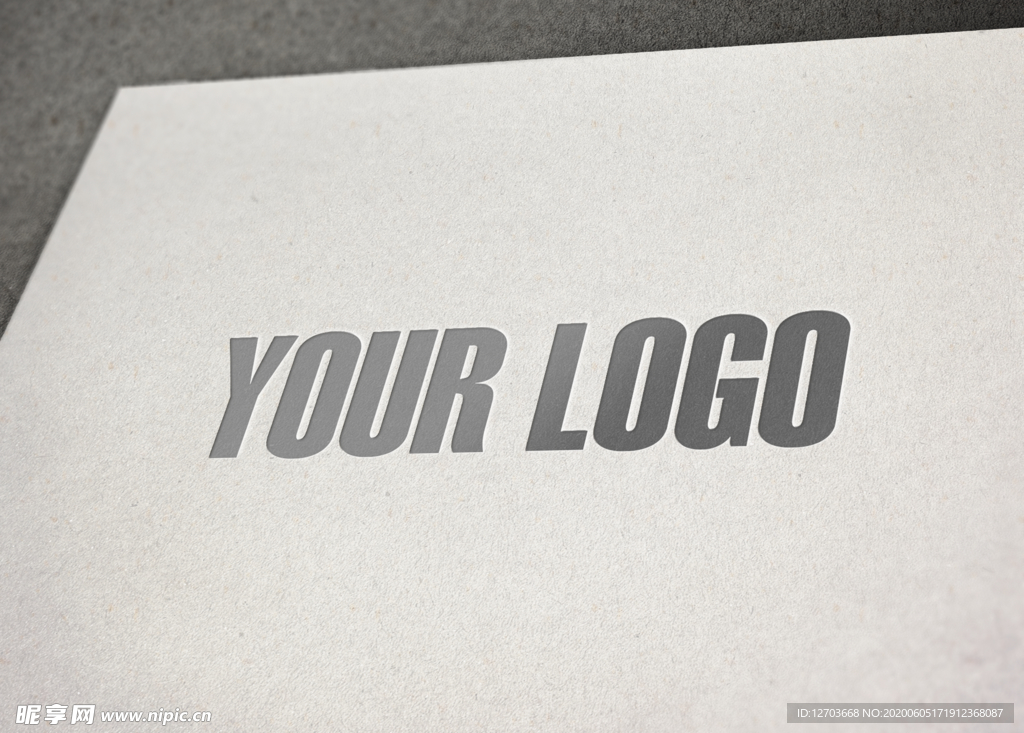 logo样机图片