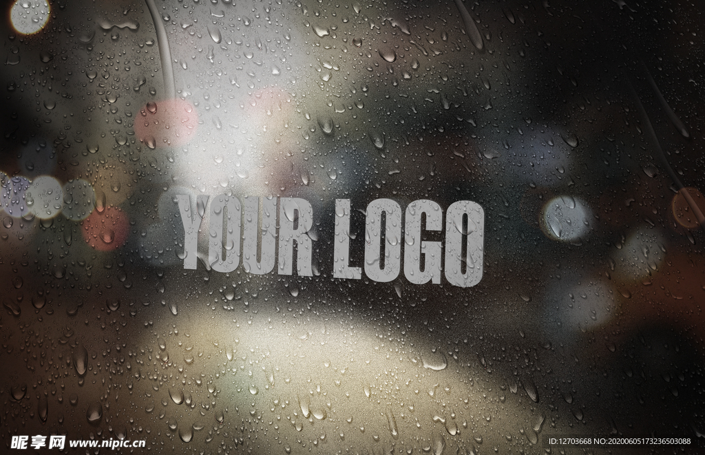 logo样机图片