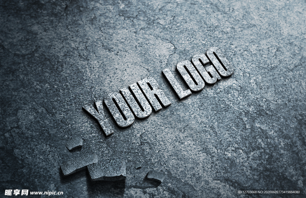 logo样机图片