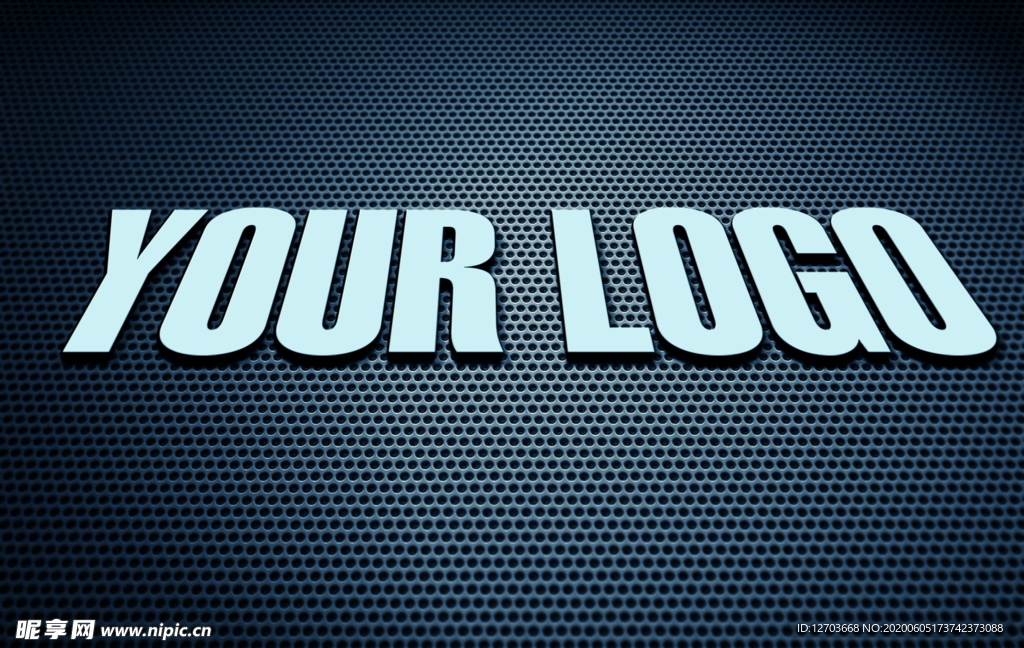 logo样机图片