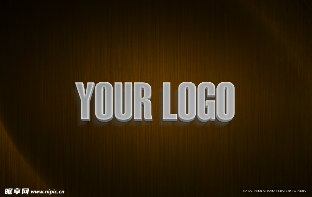 logo样机图片