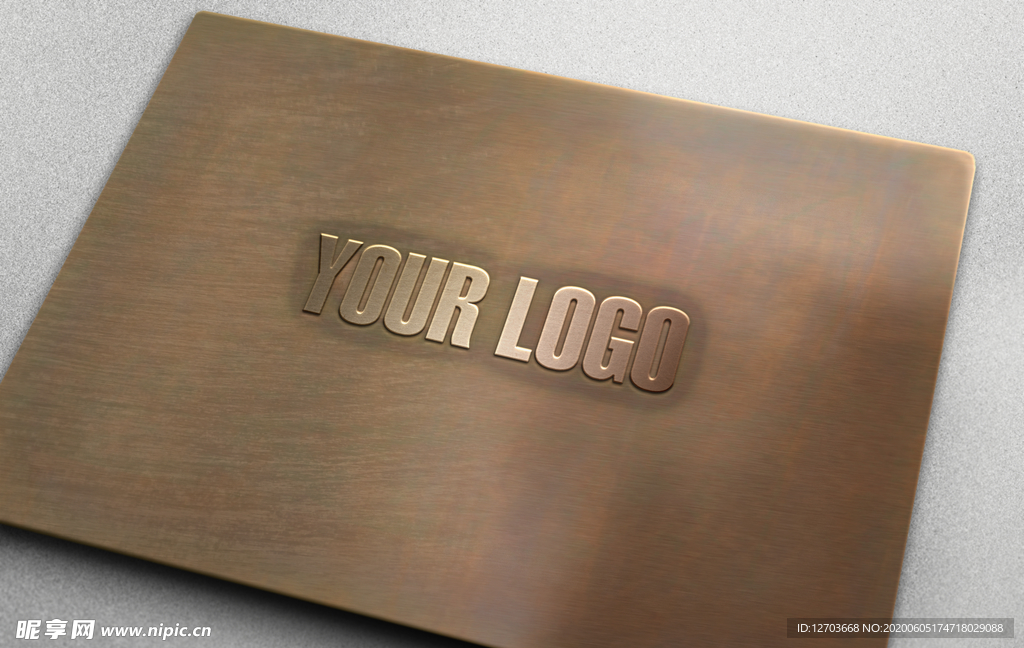 logo样机图片