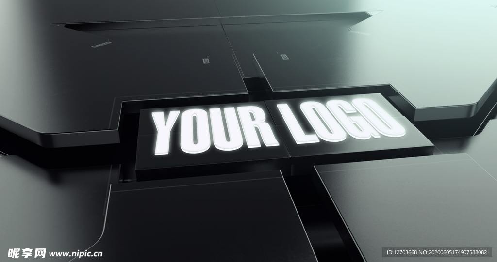 logo样机图片