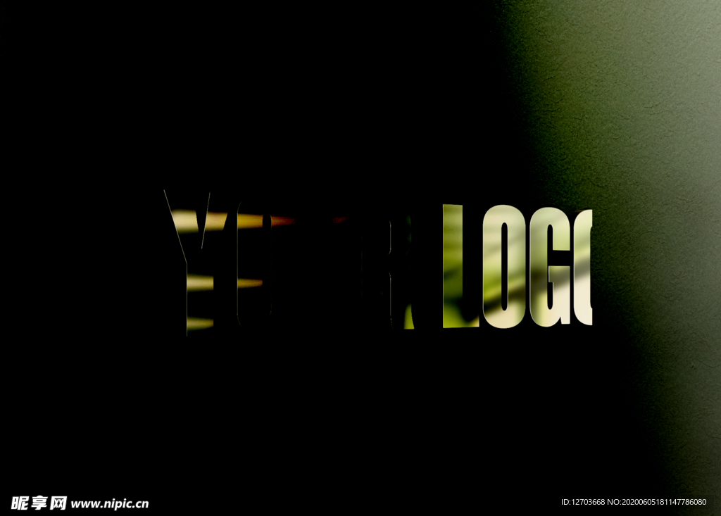 logo样机图片