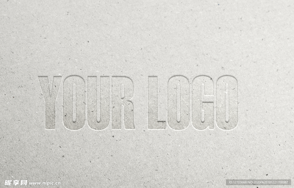 logo样机图片