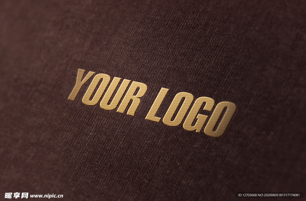 logo样机图片