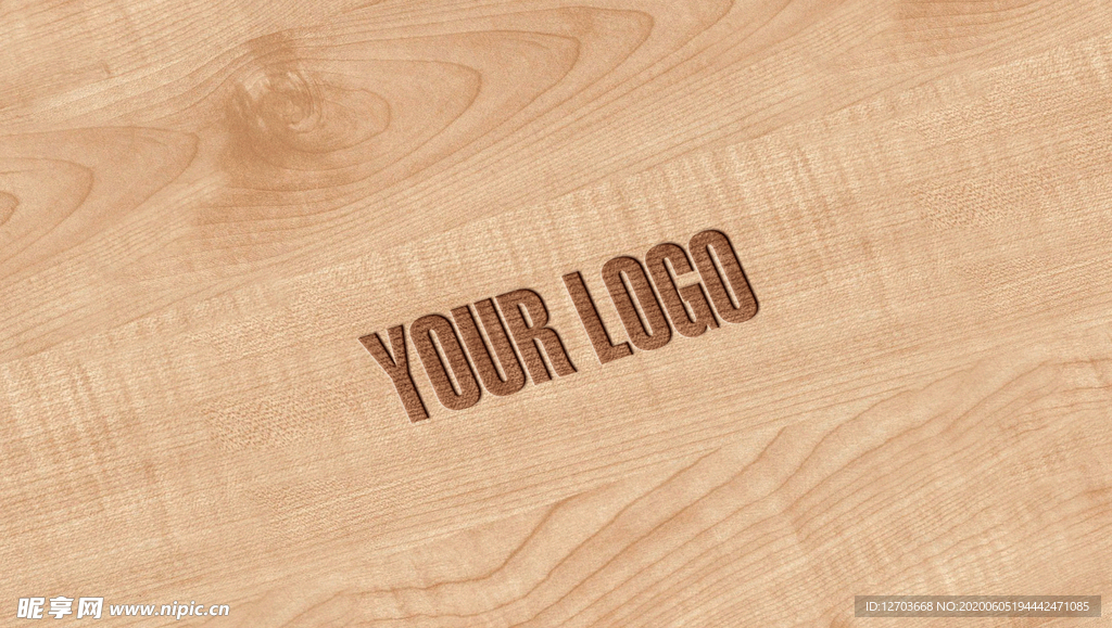 logo样机图片