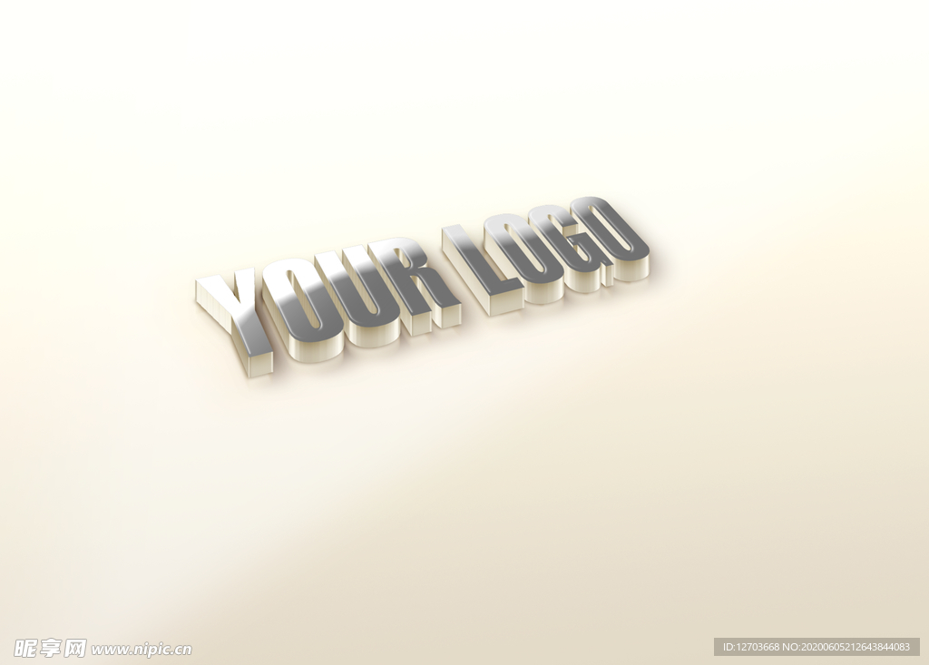 logo样机图片