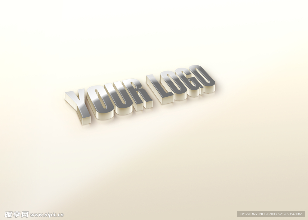 logo样机图片