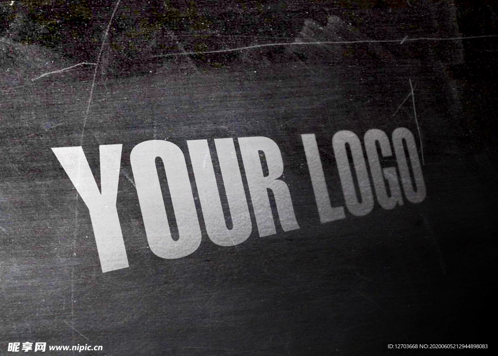 logo样机图片