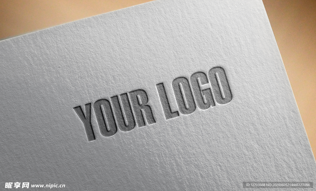 logo样机图片