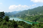 湖北恩施州南里渡景区风景风光