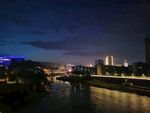 恩施清江河夜景图