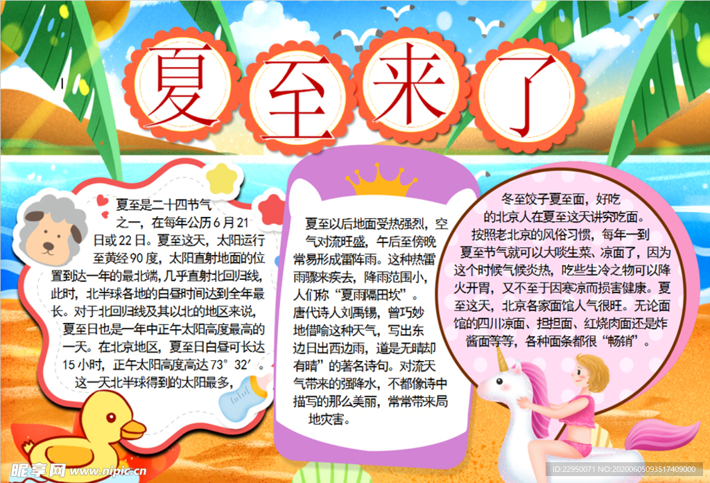 夏至小报