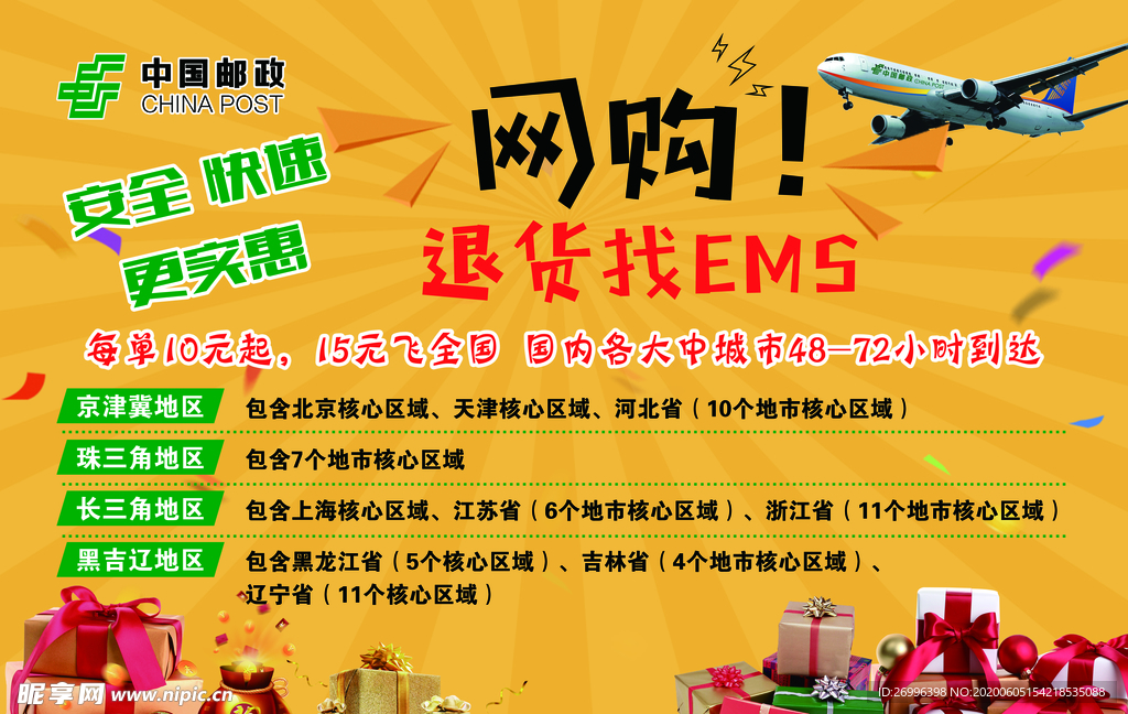 邮政展板