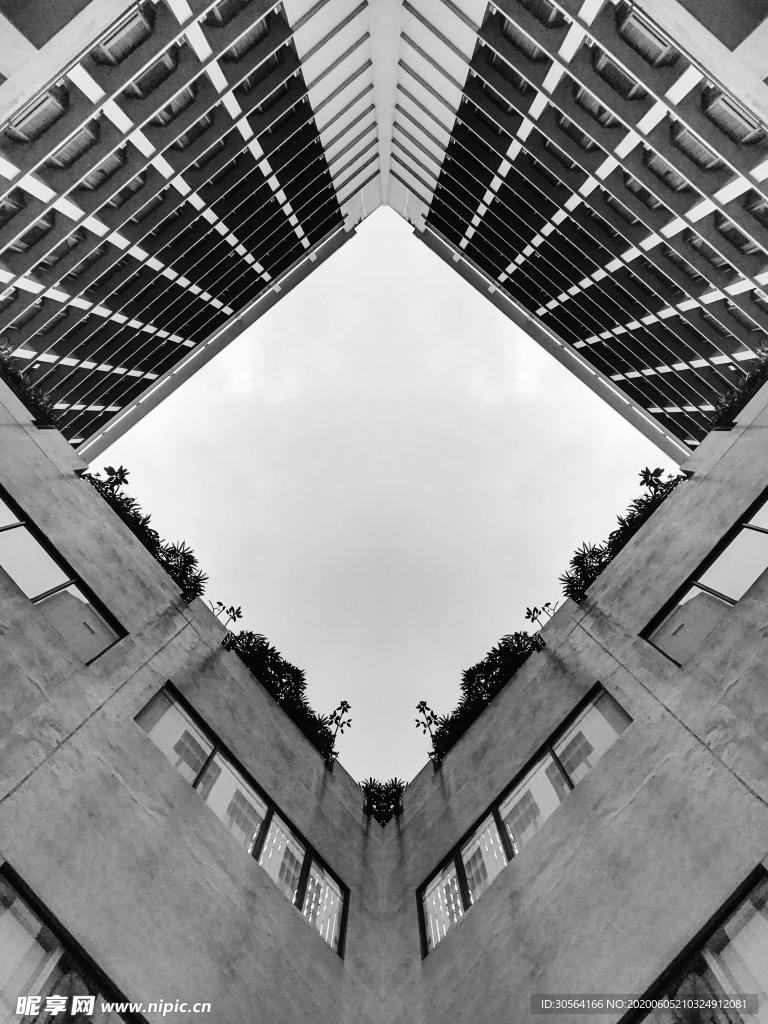 建筑城市艺术文艺背景素材