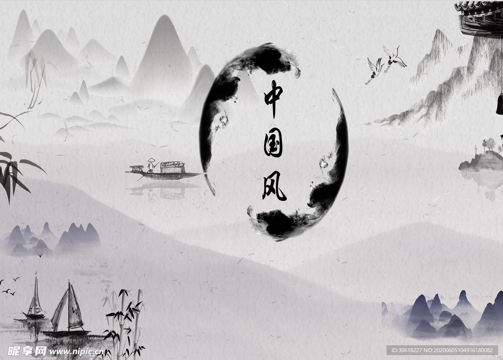 新中式背景墙 合层
