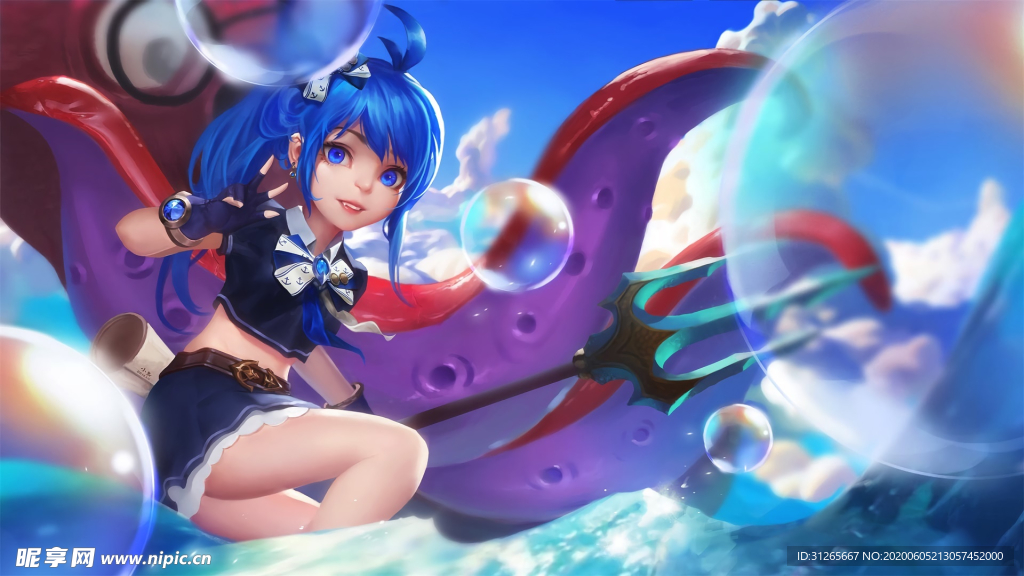 二次元动漫插画游戏插画壁纸