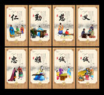 中国传统文化校园文化宣传展板