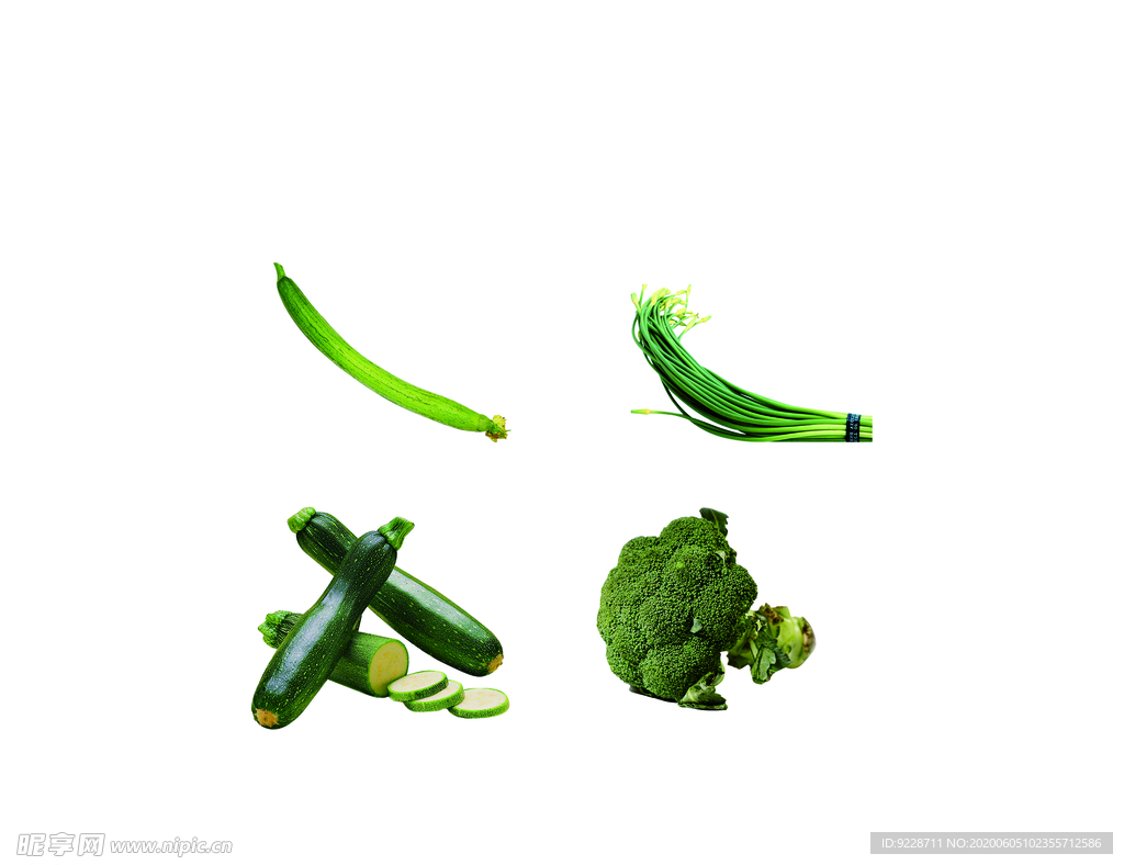 蔬菜素材分层