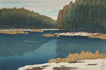 川瀨巴水版画