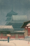 川瀨巴水版画