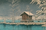 川瀨巴水版画