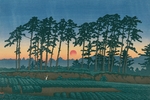 川瀨巴水版画