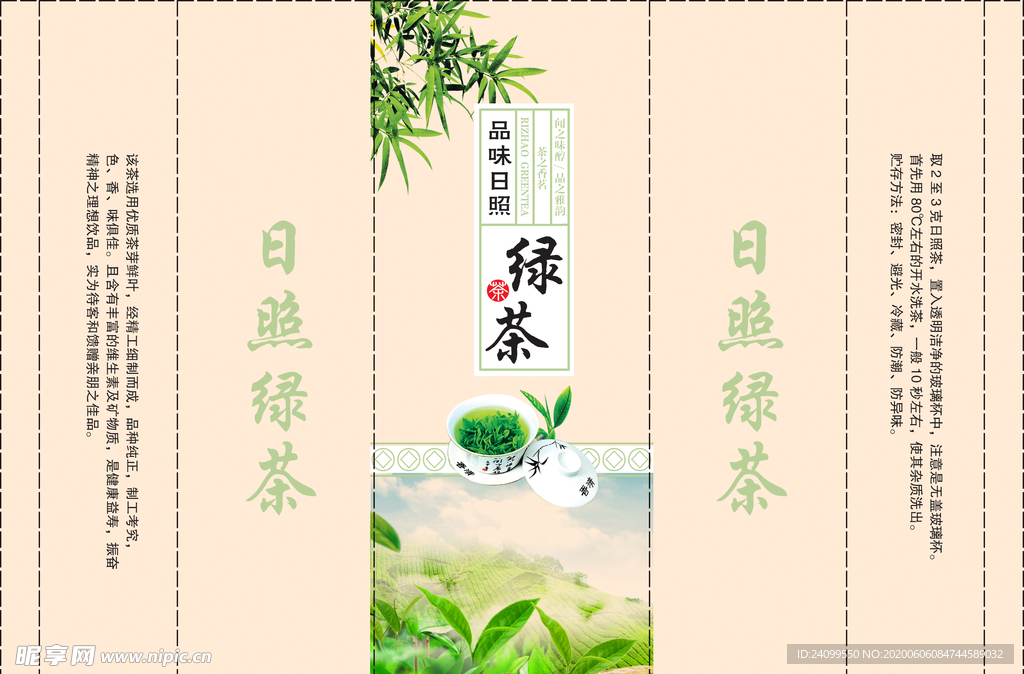 日照绿茶 绿茶 茶叶 茶园