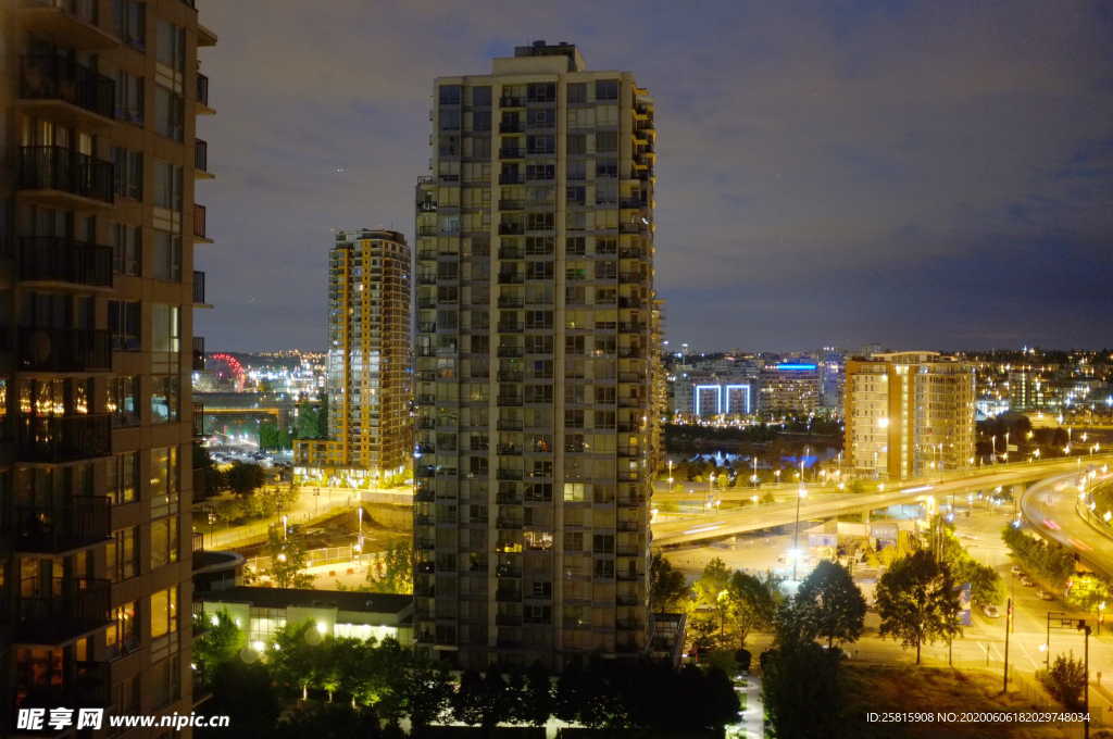 加拿大温哥华建筑风景图片