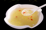 桂花果肉圆子羹