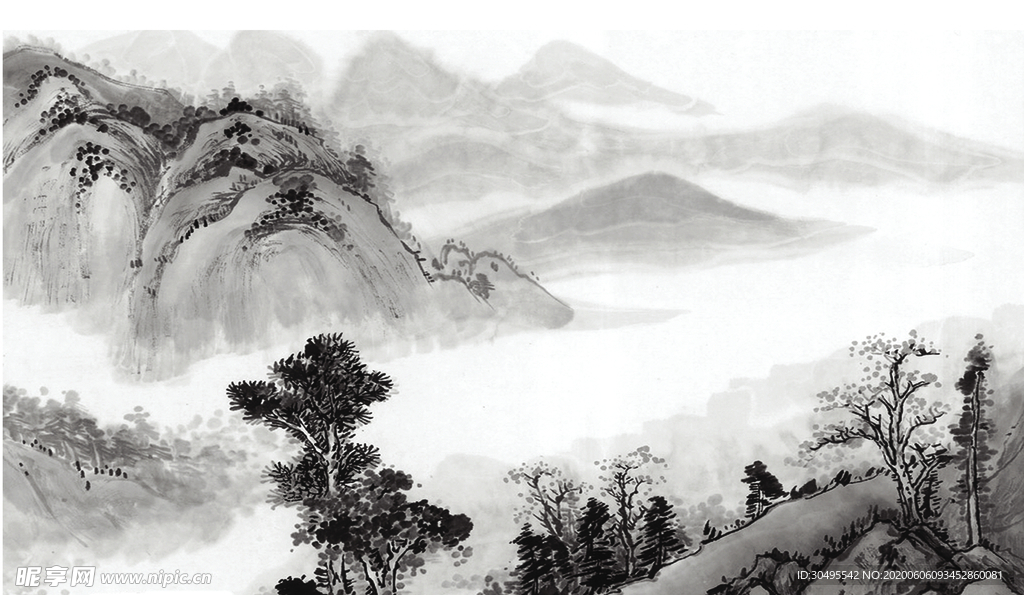 水墨山水