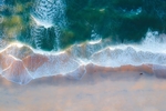 海水海洋度假波浪背景素材