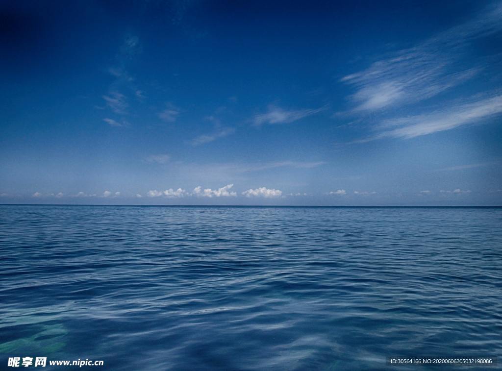 海水海洋度假波浪背景素材