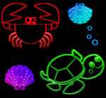 卡通海洋生物图片
