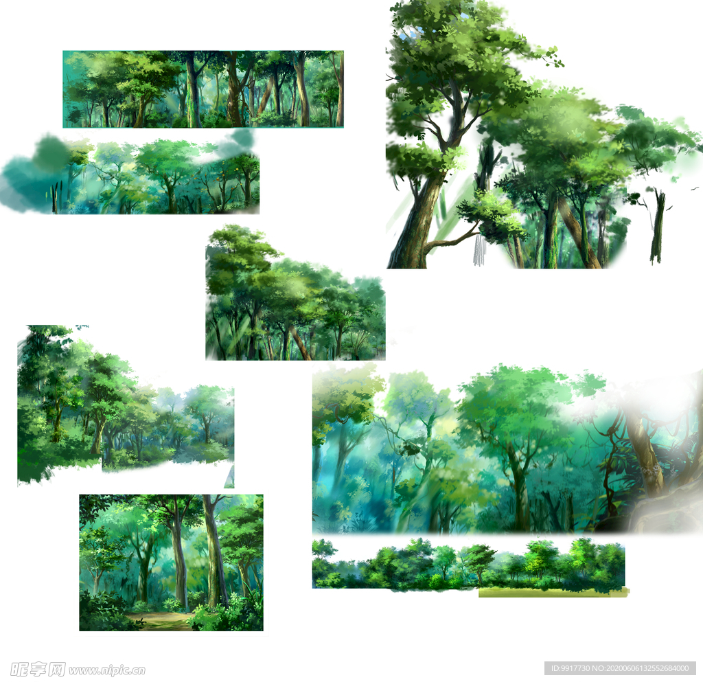 手绘素材