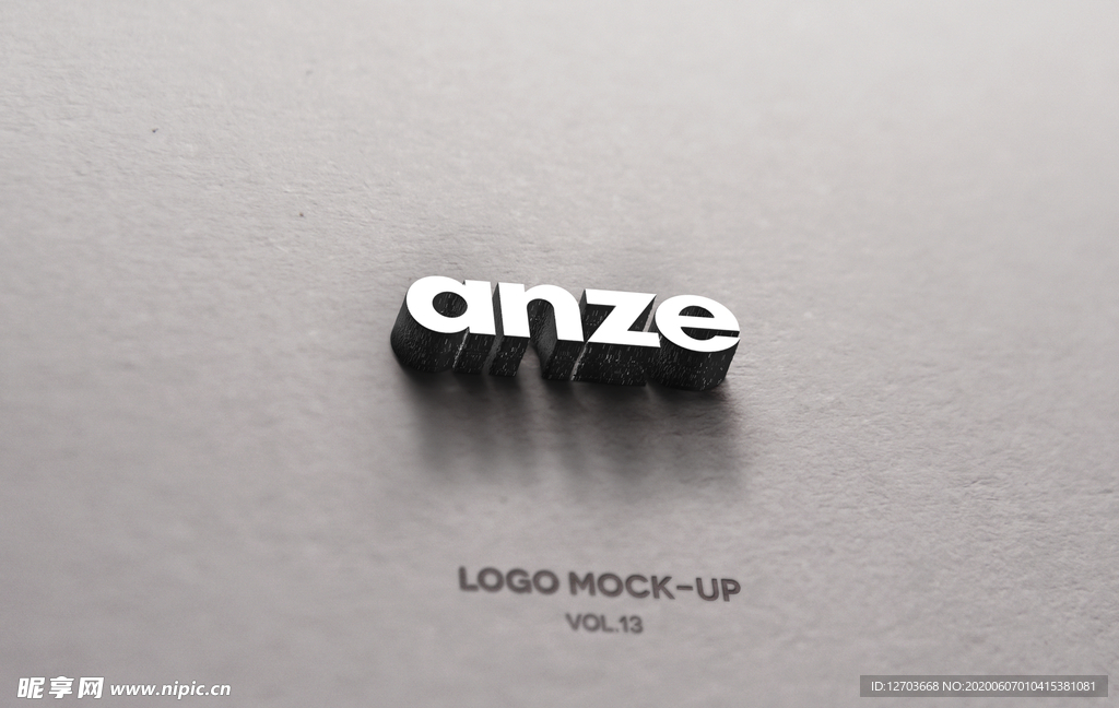 logo样机图片