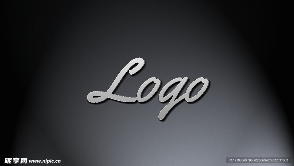 logo样机图片