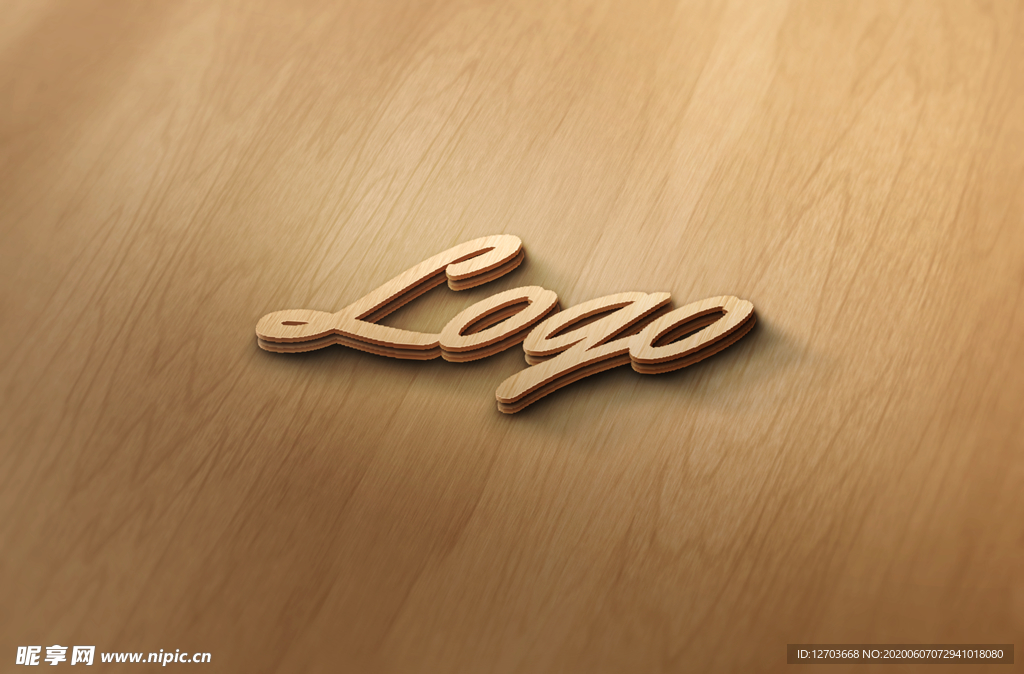 logo样机图片