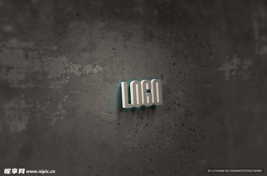 logo样机图片