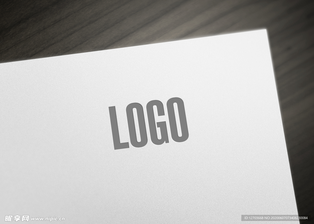 logo样机图片